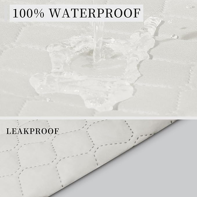 ISSUNTEX Double Protection 100% Waterproof Loveseat Sofa Covers - Image 3