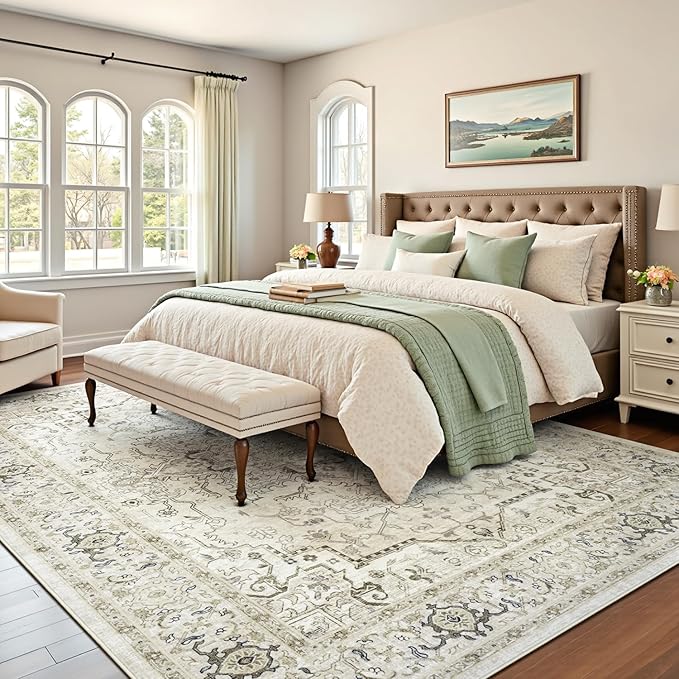 Lofus 6x9 Area Rugs for Living Room, Washable Area Rug, Rugs for Bedroom - Image 3