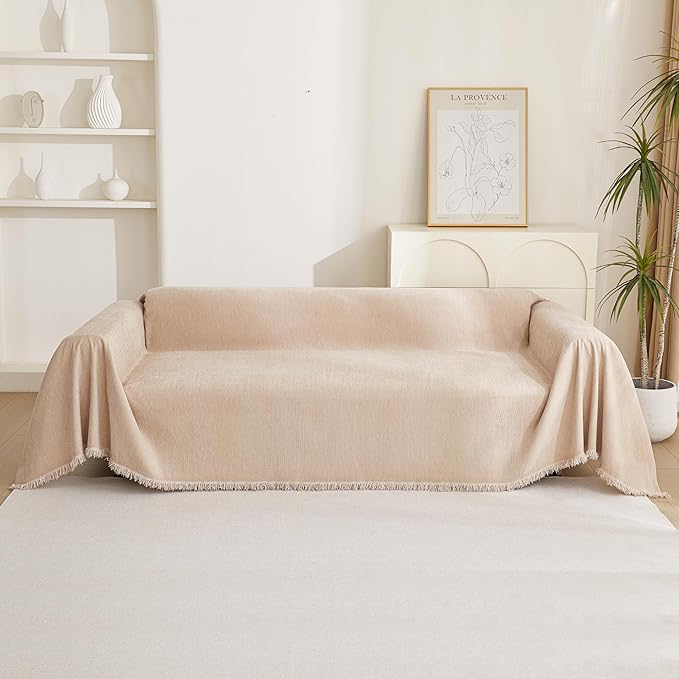 MYSKY HOME Couch Cover 3 Cushion Sofa - Image 8