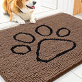 Smiry Dog Door Mat for Muddy Paws, Absorbent Dirt Trapper Non Slip Quick Dry by Smiry