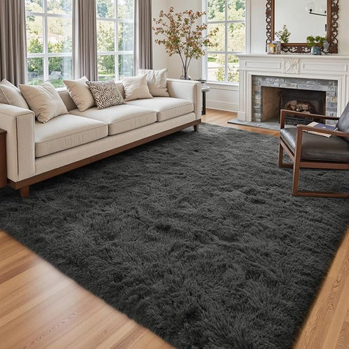 6x9 Ft Large Shag Rugs for Living Room Decor, Ultra Soft Fluffy Furry Area Rugs by Cuzwlovita