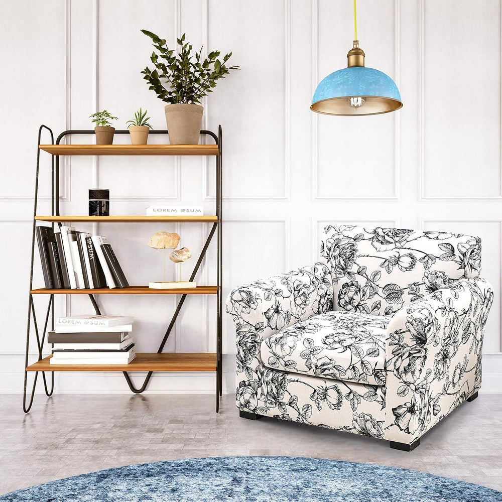 FUANGUI 2 Piece Chair Covers Armchair Arm Covers Chair Couch Covers