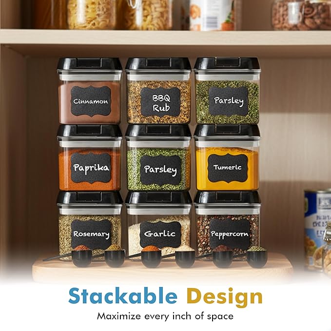 Shazo 9 PC Airtight Food Storage Containers