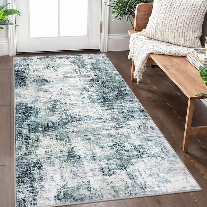 IOHOUZE Abstract Area Rug 3x5 Ft Washable Rugs by iOhouze