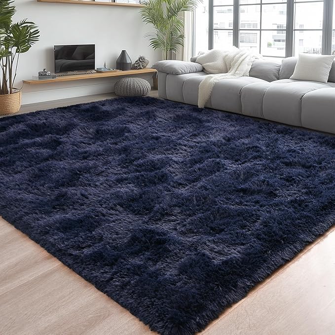 Chicrug Soft Area Rug for Bedroom Living Room Plush Fluffy Rug 4x6 Feet by ChicrugHomeDecor