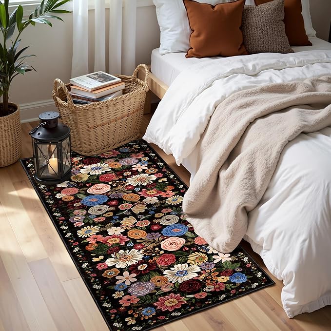 2x5 Entryway Runner Rugs, Non Slip Washable Rugs - Image 2
