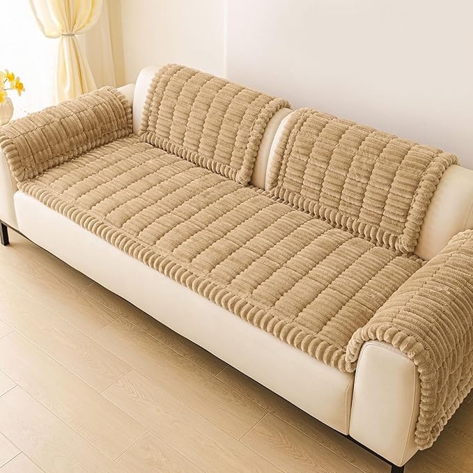 hyha Couch Covers for Dogs Washable, Non Slip Plush Dog Sofa Protectors - Image 9