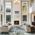 10x14 Area Rugs for Living Room Rug Washable: Abstract Large Rug Indoor Modern by Aelenmu