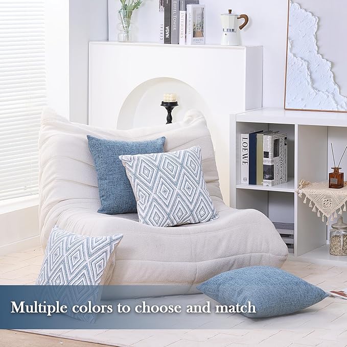 HPUK Decorative Throw Pillow Covers Set of 4 Couch Pillows Accent Cushion Cover - Image 6