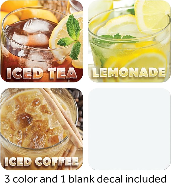 Winco 3gal Slim Iced Tea Dispenser - Image 2