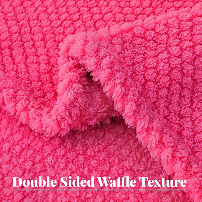 Whale Flotilla Twin Size Fuzzy Fleece Blanket - Image 6