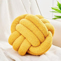 Uvvyui Knot Pillow Ball, Soft Home Decorative Pillows, Round Throw Pillow by Uvvyui