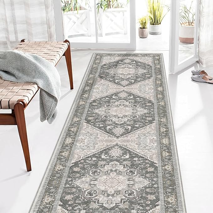 OPPODREAM Soft Entryway Rug 2x8, 2x8 Rug Runner, Washable Hallways Carpet 2 x 8 by OPPODREAM
