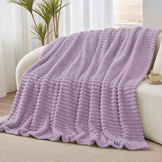 BEDELITE Twin Blanket for Couch & Bed, 300GSM Soft & Warm Fleece Blanket - Image 7