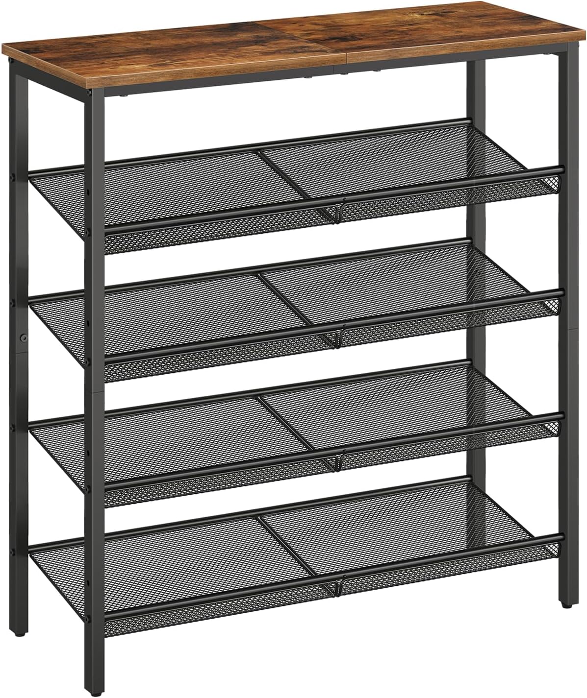 HOOBRO Shoe Rack for Entryway, 5-Tier Shoe Organizer