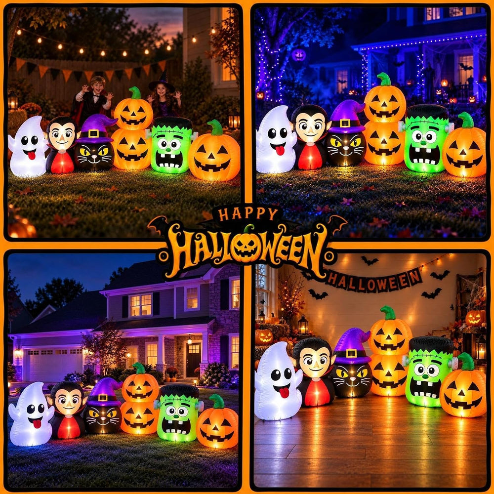 11 FT Halloween Inflatable Decorations Outdoor, Giant Blow Up Halloween Chara...