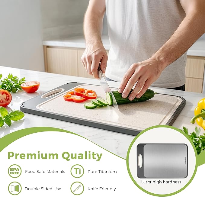 Freshware Titanium Cutting Board - Image 3
