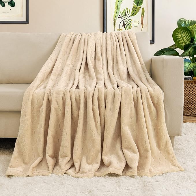 TOONOW Fleece Blanket Super Soft Cozy Throw Blanket 50" x 60", Lightweight - Image 8