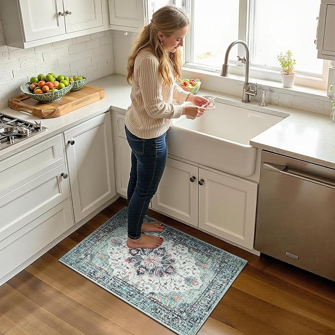 Area Rugs 2'x3' Kitchen Rugs Entry Rug Small Rugs - Image 4