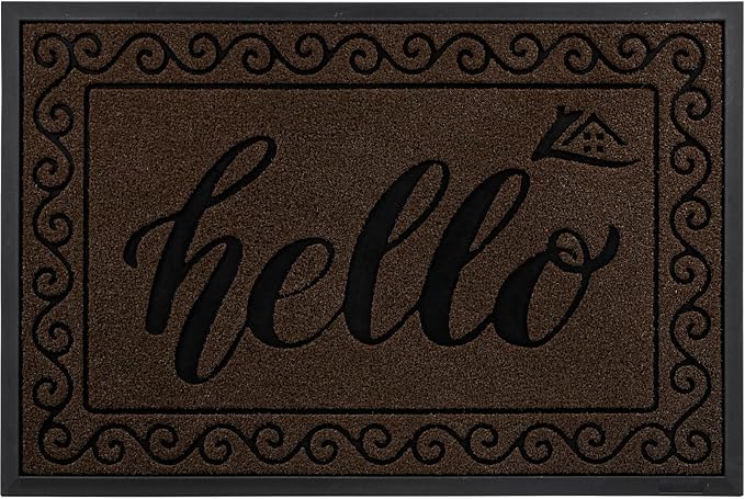 Yimobra Welcome Mats for Front Door 29.5x17, Heavy Duty Waterproof Outdoor Door - Image 8