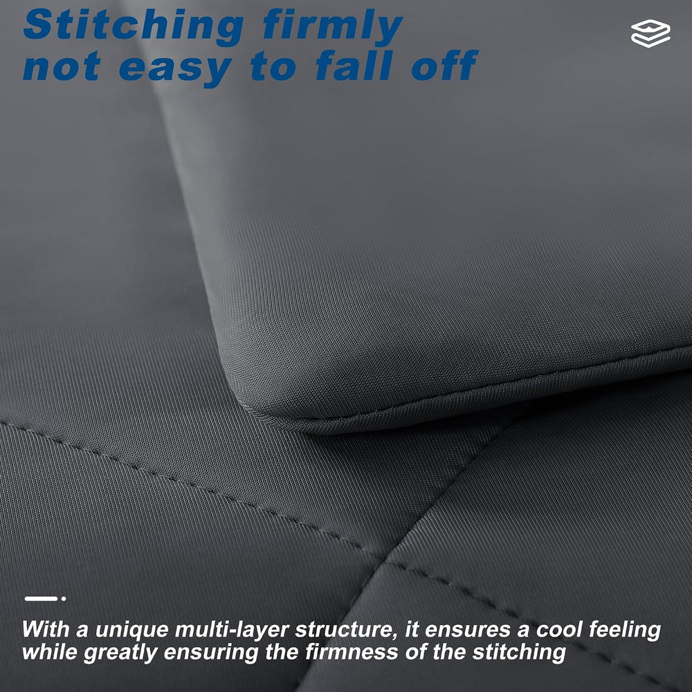 Cooling Comforter Queen Size, Double-Sided Cold Tech Fabric Quilted Bed Comfo...