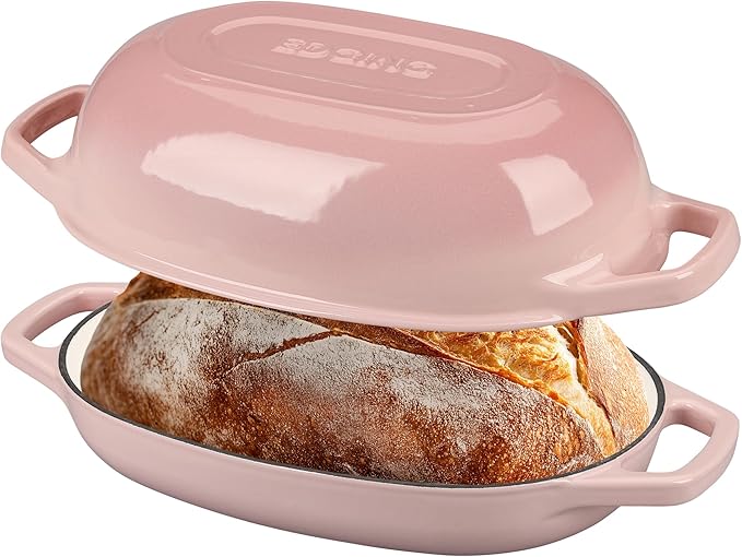EDGING CASTING Enameled Cast Iron Oval Dutch Oven Pot