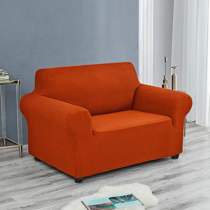 Joccun Stretch Chair Couch Cover, 1-Piece Sofa Slipcover Spandex Jacquard - Image 4