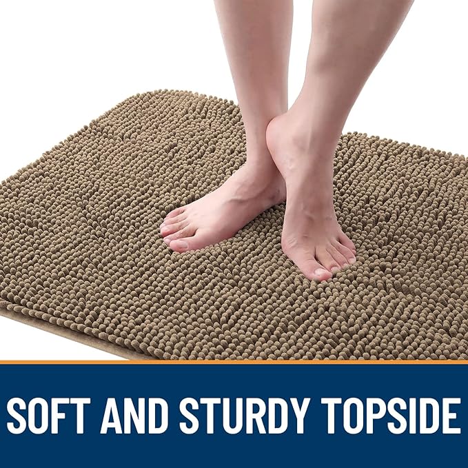 OLANLY Dog Door Mat for Muddy Paws 44x32, Absorbs Moisture and Dirt, Absorbent - Image 4