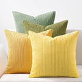 Topfinel Summer Throw Pillows Covers 16x16 Inch Set of 4, Couch Sofa Living by Topfinel