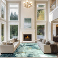 10x14 Area Rugs for Living Room Rug Washable: Abstract Large Rug Indoor Modern by Aelenmu