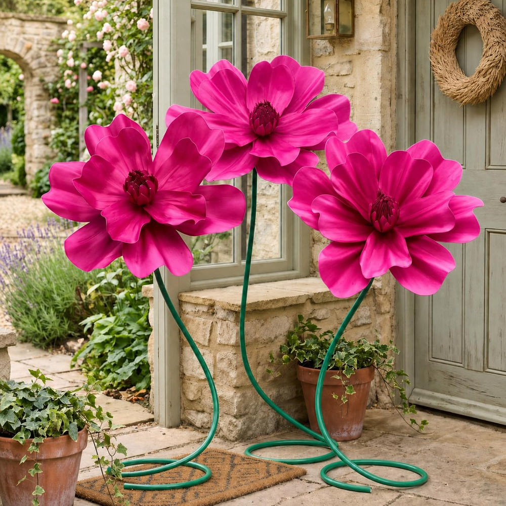 3 PCS 5ft Giant Artificial Flower for Wedding & Birthday Party