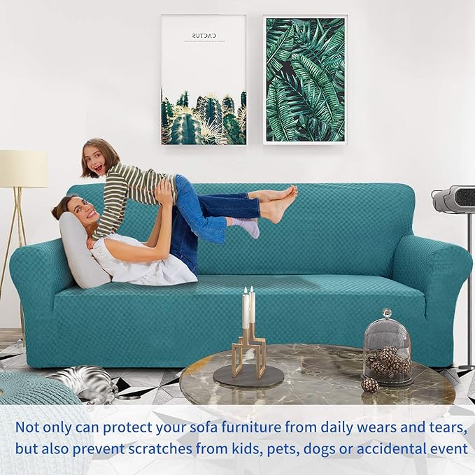 ZNSAYOTX 1 Piece Jacquard Couch Covers - Image 2