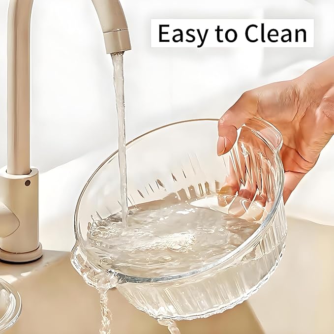 Round Glass Casserole Baking Dish - Image 3