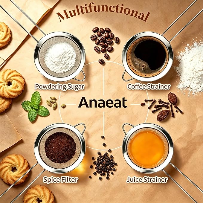 Anaeat Fine Mesh Strainers - Image 3