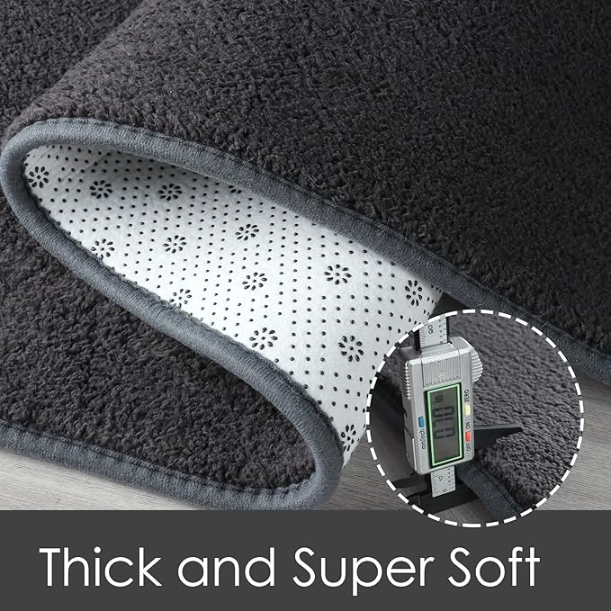 AROGAN Shag Runner Rug for Hallways, 2x6 Feet Washable Rugs - Image 3