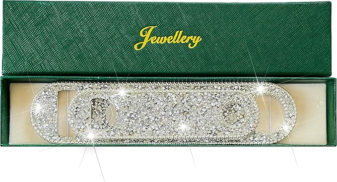 Silver Beer Bottle Opener Diamond Bling Beer Bottle Opener - Image 2