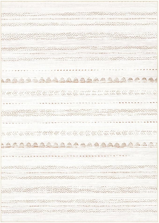 Nakagishi Area Rug Living Room Rugs: 6x10 Large Soft Machine Washable Boho - Image 9