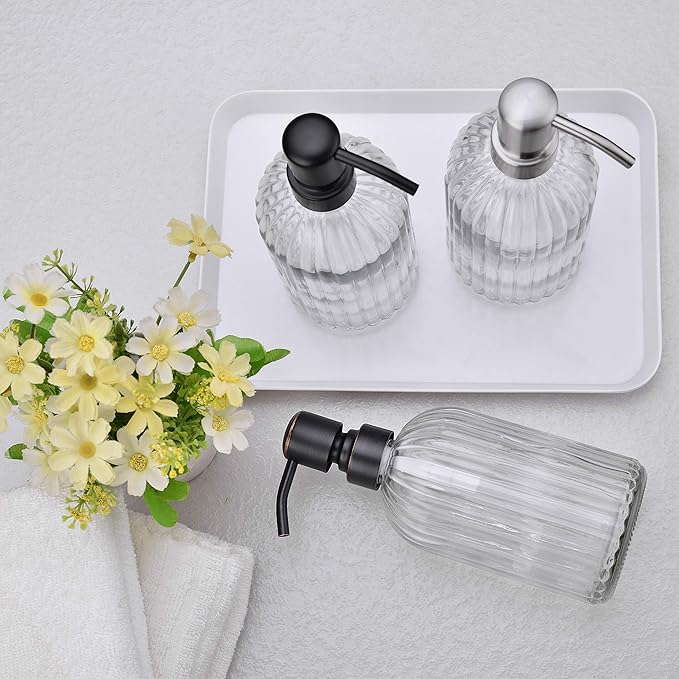 Dish Kitchen Soap Dispenser, Oil Rubbed Bronze Bathroom Liquid Soap Dispensers - Image 7