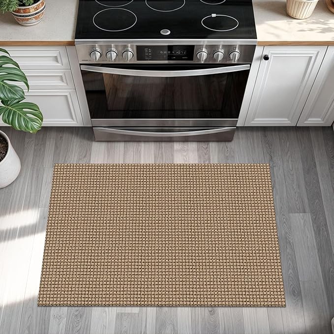 KOZYFLY Indoor Door Mat 2x3 ft Small Area Rugs Washable Front Door Mat Non Slip - Image 2