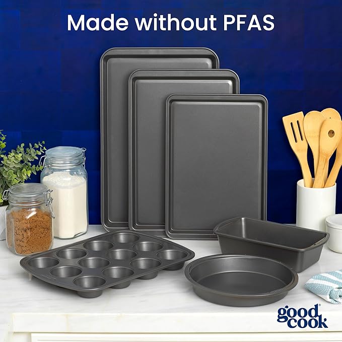 GoodCook Divided Baking Sheet Premium Carbon Steel Nonstick Pan, 9 x 13-Inch - Image 7
