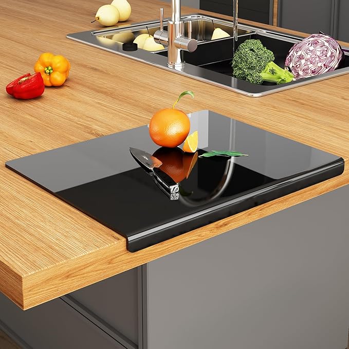 JJL Black Acrylic Cutting Board by Unknown