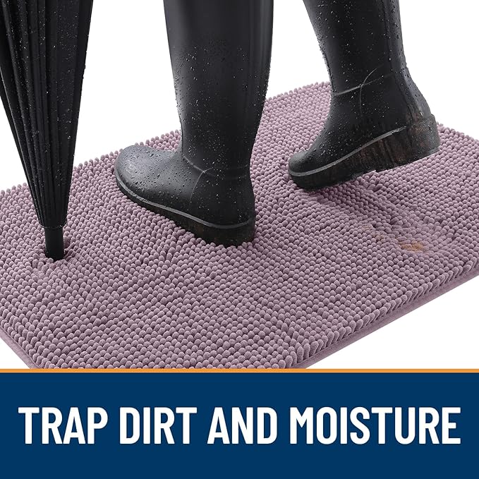 OLANLY Dog Door Mat for Muddy Paws 30x17, Absorbs Moisture and Dirt, Absorbent - Image 2