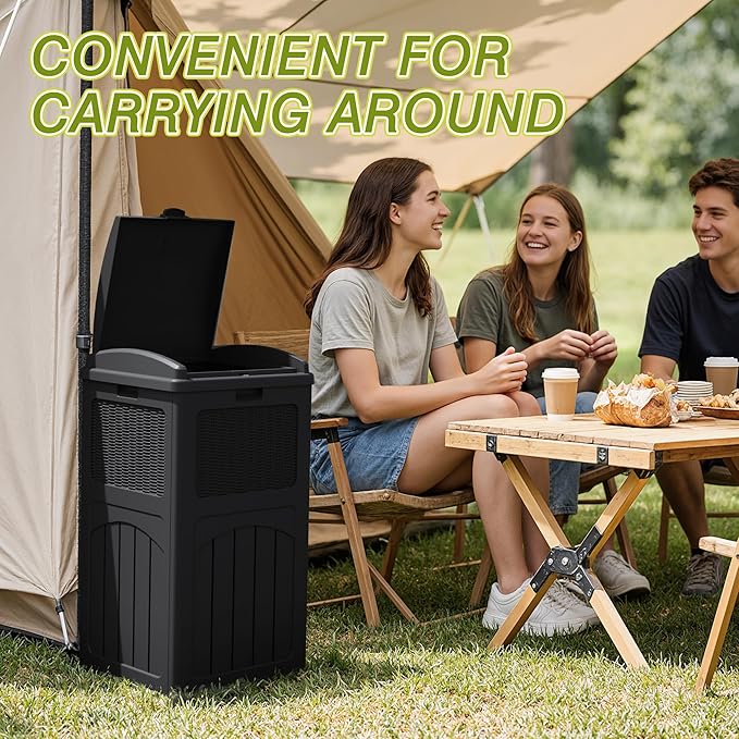 Greesum 33 Gallon Outdoor Trash Can - Image 6