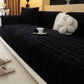 Velvet Couch Cover, Plush Sectional Sofa Cover Washable, Anti Slip Sofa by MDSASFD