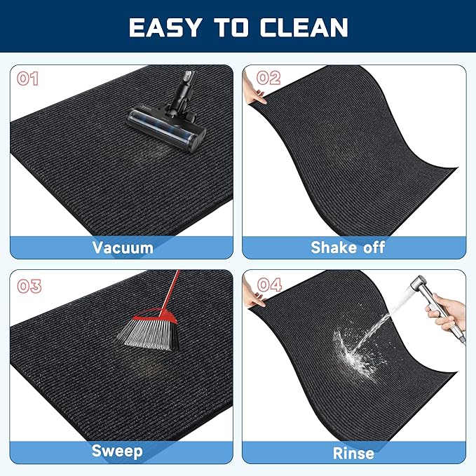 BesWin Front Door Mat, Heavy Duty Commercial Floor Mat Inside Outside Entrance - Image 6