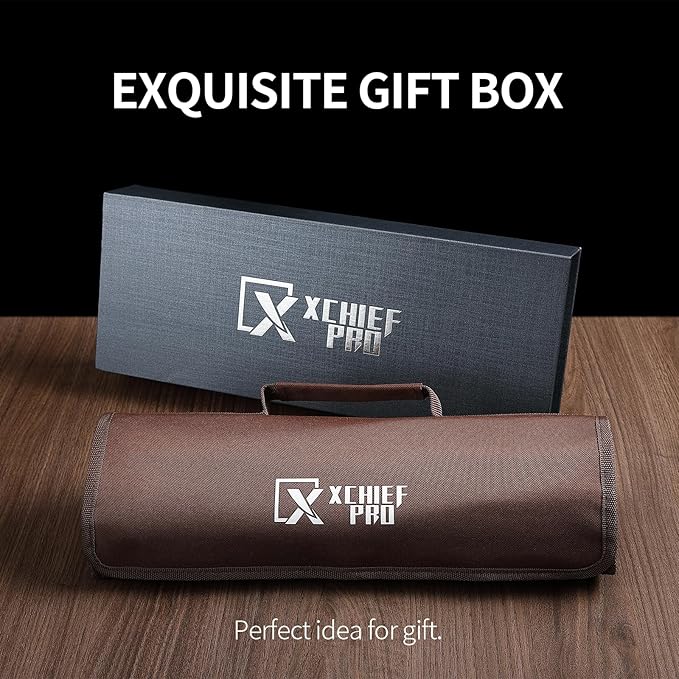 Japan Knife Set, High Carbon Steel Japan Nakiri Santoku Knife Set, Hand Forged