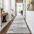 3x9 Washable Runner Rug for Family: Easy-to-Clean Runners for Hallway Entryway by WIEVEDENS