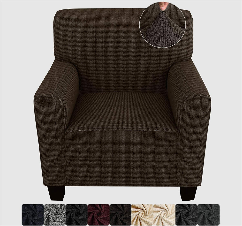 ZNSAYOTX Chair Slipcovers with Arms for Living Room High Stretchy Spandex Pet...
