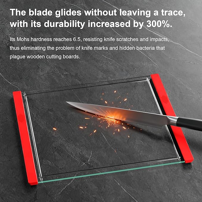Tempered Glass Cutting Board Set - Image 6