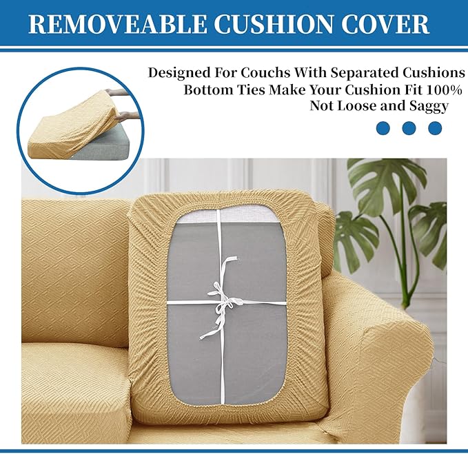 XINEAGE 2026 New 2 Pieces Chair Covers - Image 4